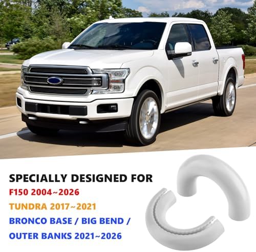 Tow Hooks Covers for F150 2004-2026/Bronco 2021-2026/Tundra White - Image 2