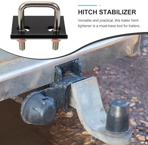 Steel Trailer Hitch Stabilizer for 1.25 and 2 Inch Receivers - Image 4