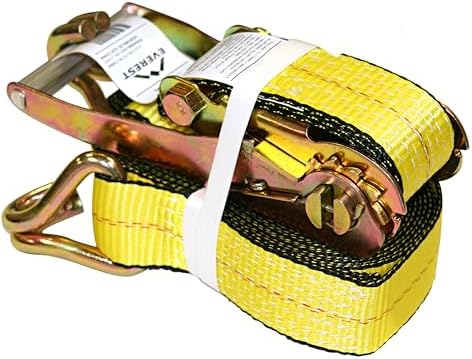 Everest Premium Ratchet Tie Down – 1 PK – 2 IN – 27 FT – 3333 LBS Working Load - Image 7