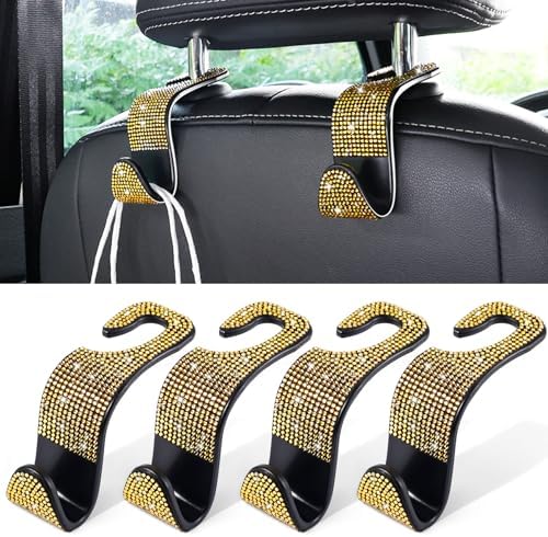 LivTee Car Seat Headrest Hook, Auto Seat Hook Hangers Storage Organizer by LivTee