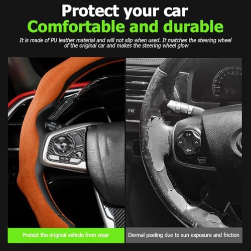 Mandark 15 Inch Car Steering Wheel Cover - Image 5