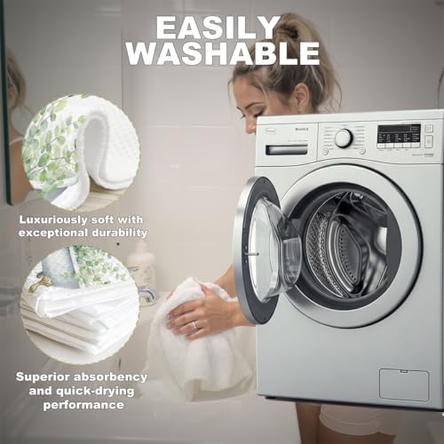 Lovdazzles 2 Pcs Funny Eucalyptus Kitchen Towels Decorative Tea Towel - Image 3