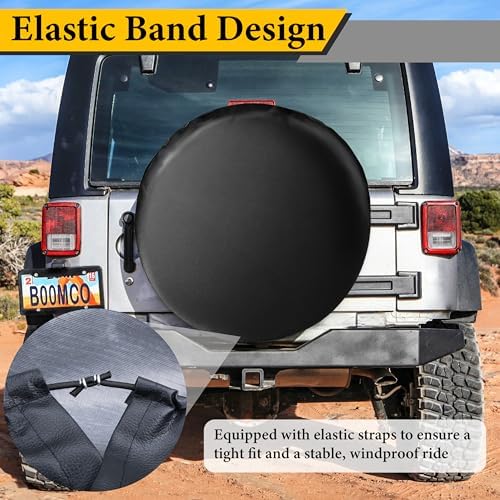 BFXM Spare Tire Cover, Fits Entire Tire Diameters 31.5-32.7 Inch - Image 6