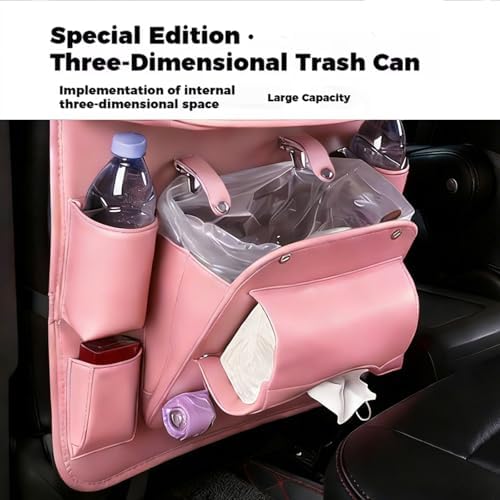 Car Seat Organizer, Storage Bag and Tray Rack, Trash Storage - Image 4