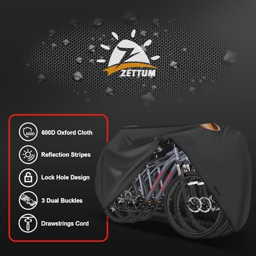 Zettum Bike Cover for 3 Bikes - Image 4