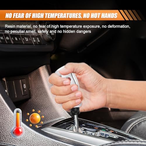 BDZMC Car Gear Shift Handle Lever Knob, Resin Grip Shift Knob - Image 3