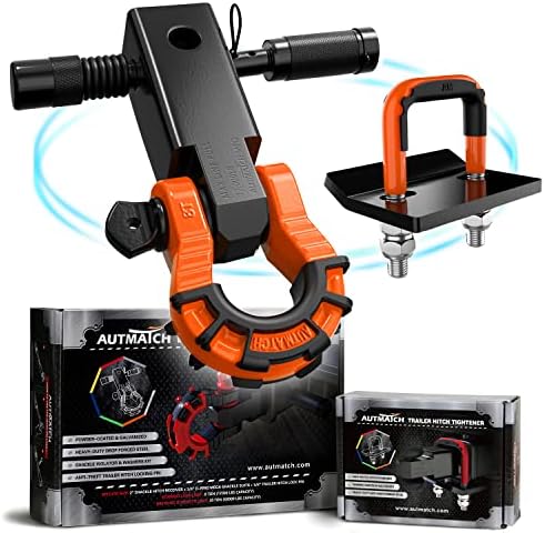 AUTMATCH Hitch Tightener Anti-Rattle Clamp by AUTMATCH