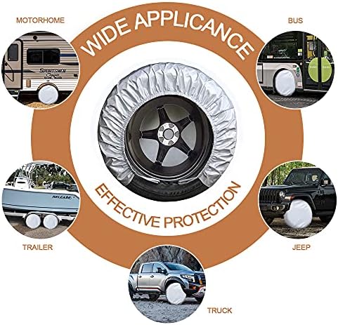 Kayme Four Layers Tire Covers Set of 4 - Image 5