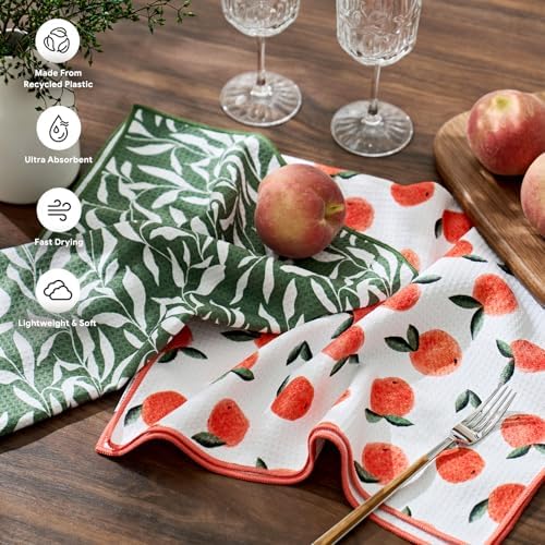 RECYCO Waffle Kitchen Towel Set of 2 - Image 2