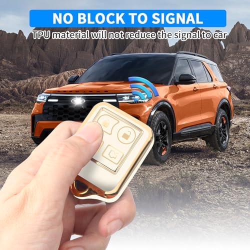 QBUC for Ford 4 Buttons Key Fob Cover - Image 4