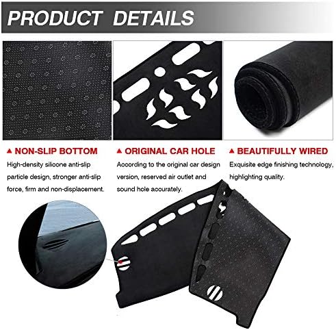 Autorder Dashboard Cover Mat for Ford Escape 2020-2025 2026 Accessories Dash - Image 6