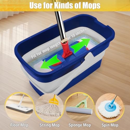 Collapsible Mop Bucket for Cleaning - Image 3