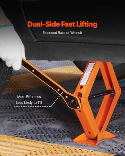 VEVOR Scissor Jack, 2.5 Ton/5512 lbs Scissor Car Jack - Image 5