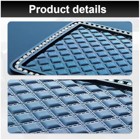 Bling Car Dashboard Anti-Slip Mat, Rhinestone Auto Dash Phone Hold Sticky Pad - Image 3