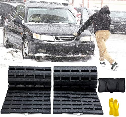 Tire Traction Mat, Recovery Track Portable Emergency Devices by JOJOMARK