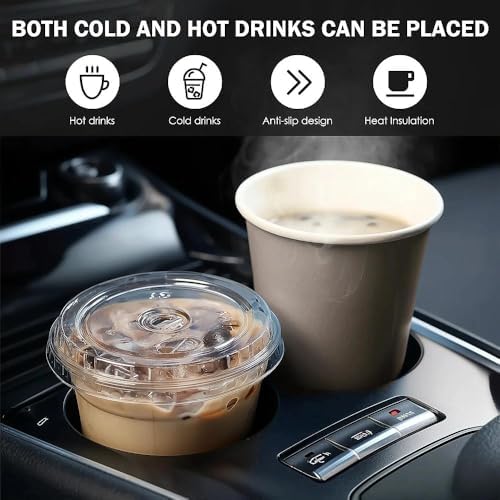 Cute Flowers Car Coasters Set of 2 - Image 5