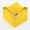 DishCloths Kitchen|Waffle Terry Check Weave Hand Towels|Cotton 12x12" Reusable by CandyCottons