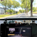 5 Pcs Cute Cat Car Accessories Funny Resin Cat Figurines by Twpribarn