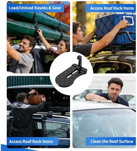 Car Door Step for Car Roof Access, Anti-Slip Surface, Equipped - Image 6