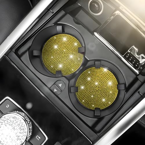 Osilly 4PCS 2.75 Inch Rhinestone Cup Holder Coasters - Image 5