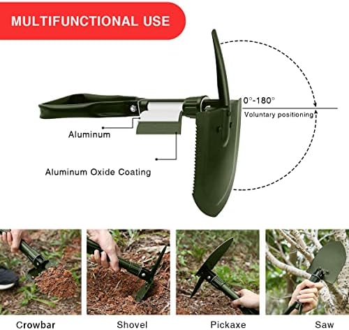 Folding Shovel, Collapsible Shovel - Image 5