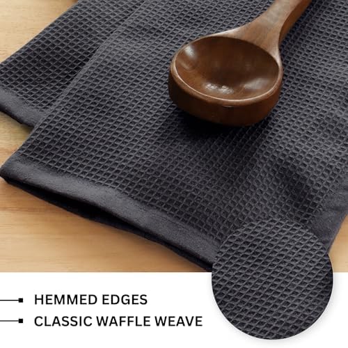 PurpleEssences Solid Kitchen Cloths, Dish Towel 15x25 Set of 6 - Image 3