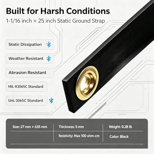 90330 Anti-static grounding strap - Image 2