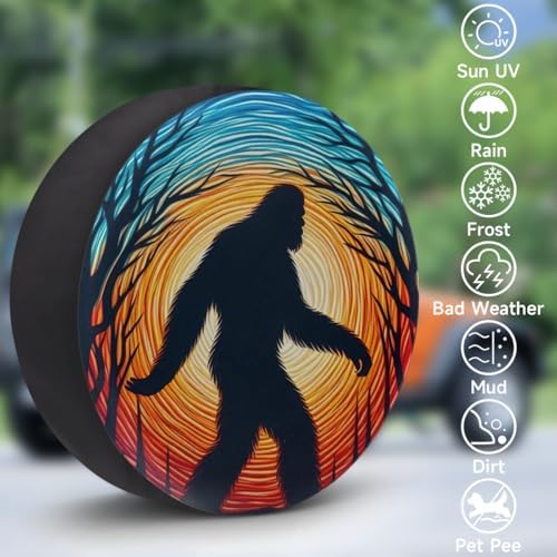 Rv Spare Tire Cover Wheel Bigfoot Galaxy Tire Covers Wheel Protectors Universal - Image 3