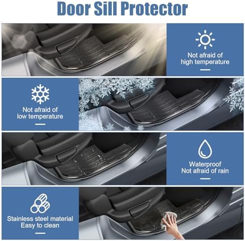 Door Sill Protector for Toyota Grand Highlander 2024-2026 - Image 6