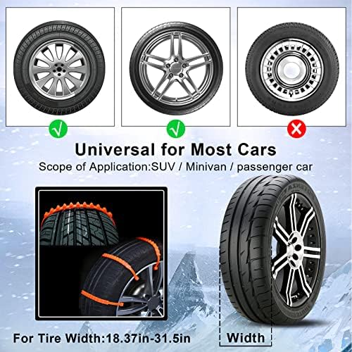 Reusable Snow Tire Chains for Trucks & SUVs - Image 3