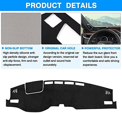 Autorder Dashboard Cover Mat for 2021 2022 2023 2024 Toyota Venza Accessories - Image 6
