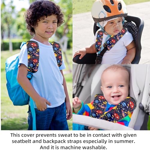 Seat Belt Cover for Kids, Seat Belt Pad for Boys Girls, Car Seat Straps - Image 7
