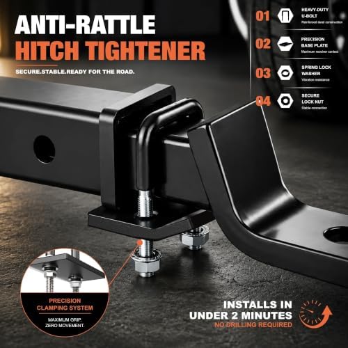 Hitch Tightener Anti Rattle Stabilizer - Image 3