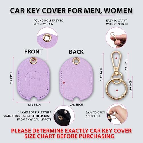Leather Key Cover for Broken Car Key Loop Replacement - Image 2