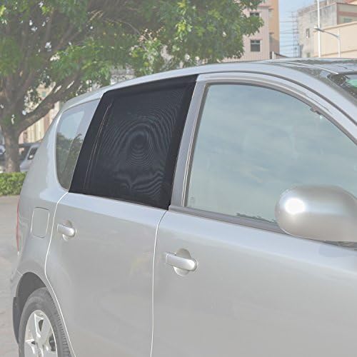 TFY Universal Car Rear Side-Door Square-Window Sunshades - Image 6