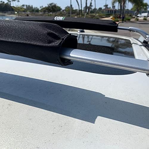 Aero Car Roof Rack Pads for Surfboard Kayak SUP Snowboard 28" & 19" - Image 5