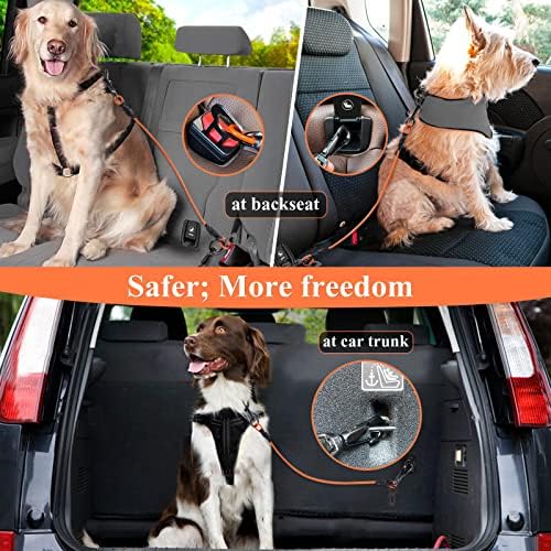 VIVAGLORY Dog Seatbelt Tuffbelt Dog Car Harness - Image 4