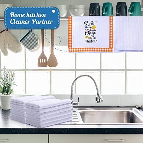 Breling Sublimation Kitchen Towel Blanks 16 x 24Inch, Microfiber Waffle Weave - Image 5