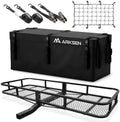 ARKSEN 60" x 23" x 5.5" Hitch Cargo Carrier, 500 Lbs Capacity Luggage Rack by ARKSEN