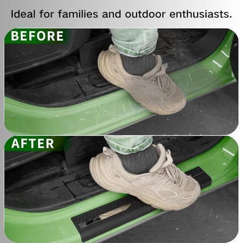 Door Sill Protector for 2021-2026 Bronco 4-Door Accessories, 1966 Pattern - Image 3