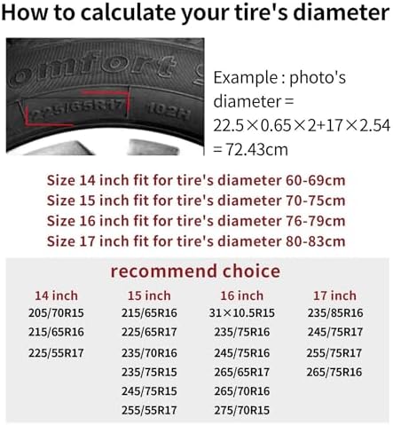 Duck Spare tire Cover 16 inch for RV Trailers - Image 4