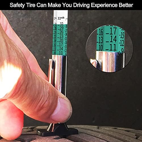 GODESON 88702 Smart Color Coded Tire Tread Depth Gauge 2 pieces - Image 6