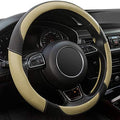 Universal Car Steering Wheel Cover Breathable Anti-Slip, 15 inch Microfiber by Xizopucy