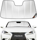 Pigenius Windshield Sun Shade for Lexus 2014-2020 Lexus IS200t, ISF. Reflective by Pigenius