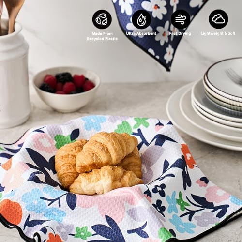RECYCO Waffle Kitchen Towel Set of 2 - Image 2