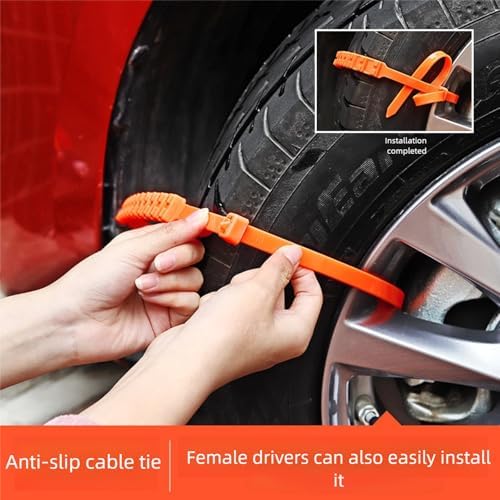 20PCS Universal Anti-Skid Snow Tire Chains, 2026 New Portable Emergency - Image 3