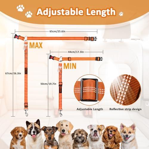 Laqibak Removable Dog Seat Belt Harness - Image 7