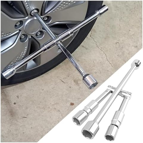 Stacool 14-Inch Foldable 4 Way Lug Wrench, Cross Lug Nut Removal Tool/Tire by Unknown