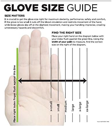 SHOWA Atlas 300 Original 1994 Crinkle Grip Work Gloves, - Image 4