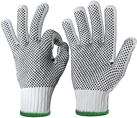 Evridwear Cotton Polyester String Knit Shell Safety Protection Work Gloves - Image 2